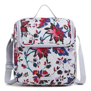 NWT Vera Bradley Women's Outlet Cotton Lunch Crossbody Bag Vineyard Floral